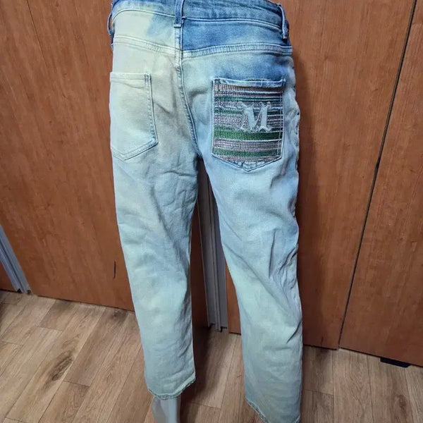 [BUNJANG] W-PBG Vintage Stretch Jeans L (Fits 30-31) / W-PBG빈티지스판청바지L입니다만약30에서31정도