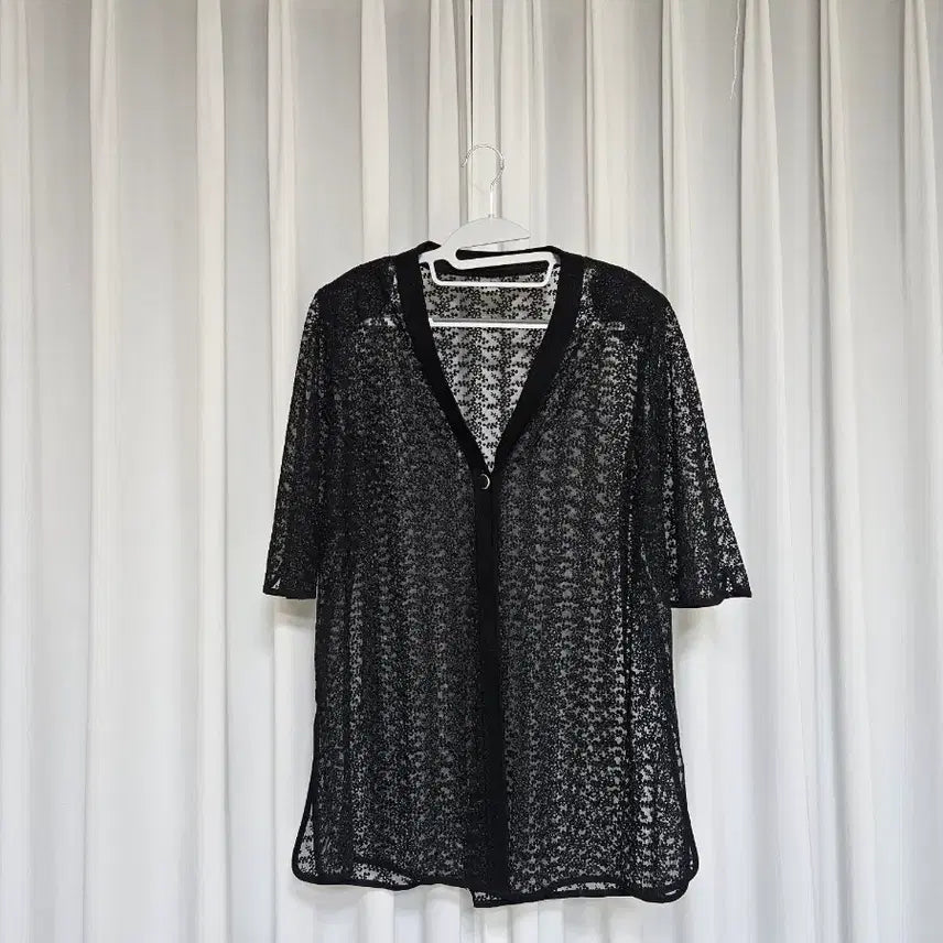 [BUNJANG] See-through Lace Cardigan / 시스루 레이스 가디건