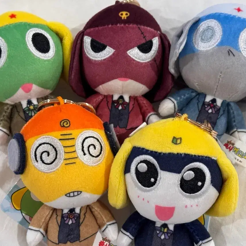[BUNJANG] Sgt. Frog Keroro Butler Doll Keychain / 개구리 중사 케로로 집사 인형 키링(개당 가격/선택 가능)