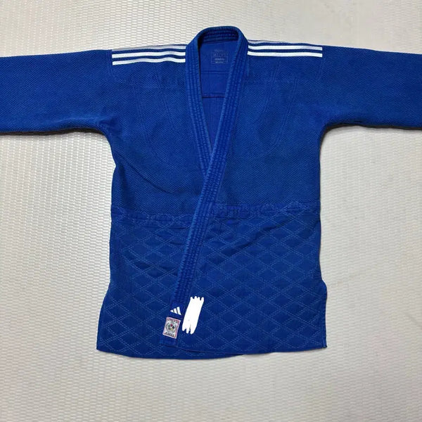 [BUNJANG] Adidas Champion 3 Judo Gi - 165 - Blue / 아디다스 선수용 유도복 챔피언3 165 청색