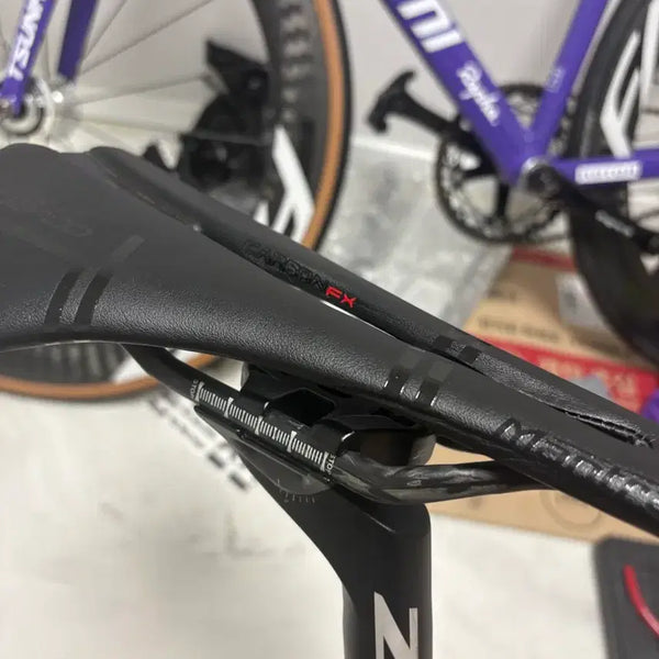 [BUNJANG] ZIPP Service Course Setback Seatpost with San Marco Mantra Mold Saddle Set / 짚 서비스코스 셋백안장셋 판매