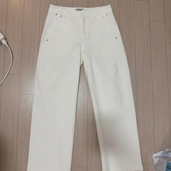 [BUNJANG] REMEme White Pants / 르메메 화이트팬츠