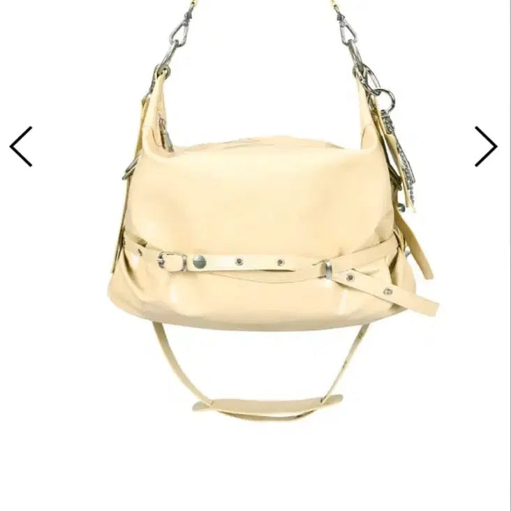[BUNJANG] Yeomim Slouch Bag Lemonade Shoulder Bag Keyring Set / 여밈 슬라우치백 키링 세트 레모네이드 숄더백