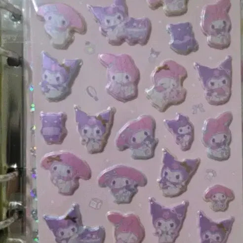 [BUNJANG] Sanrio Kuromi My Melody Crayon Shin-chan Stickers / 산리오스티커,쿠로미,마이멜로디,짱구 스티커