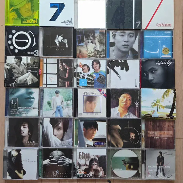 [BUNJANG] Various Korean Artists 90s-2000s Pop CD Collection / 가요CD6 세븐 성진우 유승준 유익종 에반 이기찬 윤종신 유리상자
