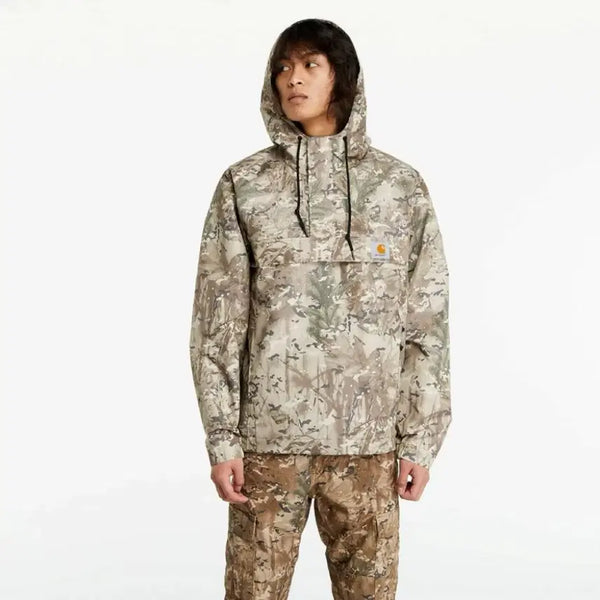 [BUNJANG] Carhartt WIP Camo Anorak Pullover Windbreaker L / 칼하트 wip 카모 아노락 풀오버 바람막이 L
