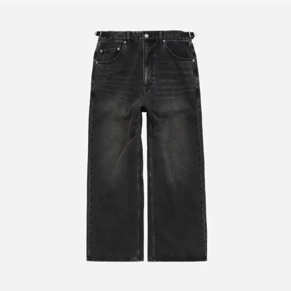 [BUNJANG] Politeru Goshimam Denim Pants Washed Black / [3] 폴리테루 고시마 데님 팬츠 워시드 블랙 002 (포장완)