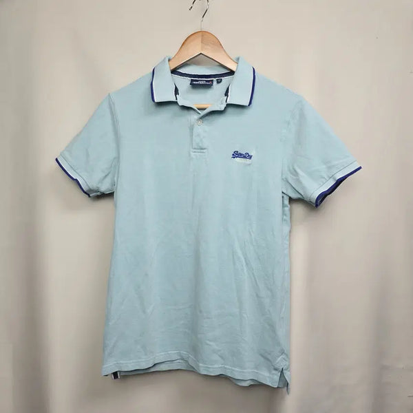 [BUNJANG] Superdry Men's Short Sleeve Polo Shirt Size S / [슈퍼드라이] 남성 반팔 카라티 S