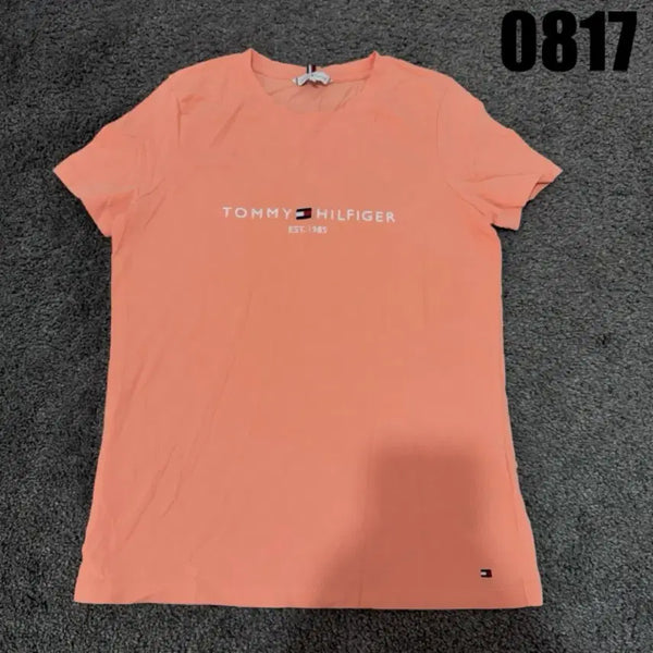 [BUNJANG] Tommy Hilfiger Coral Short Sleeve T-Shirt / 타미힐피거 반팔티 (m)