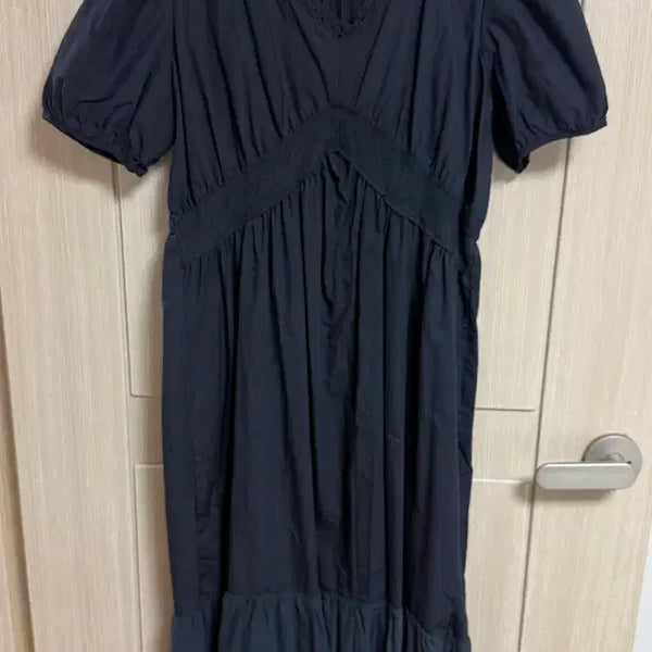 [BUNJANG] Black Lace Long Dress / 블랙 레이스 롱원피스