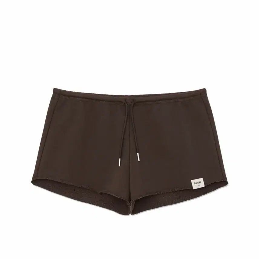 [BUNJANG] GLOWNY Low Rise Shorts Brown M / 글로니 로우라이즈 쇼츠 브라운 m