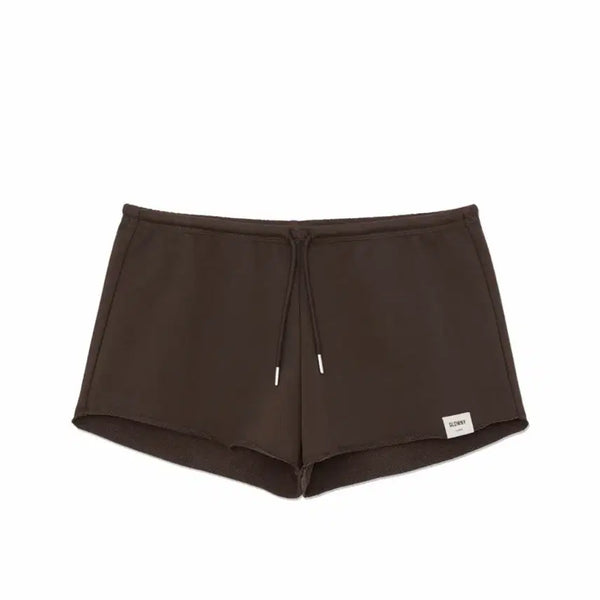 [BUNJANG] GLOWNY Low Rise Shorts Brown M / 글로니 로우라이즈 쇼츠 브라운 m
