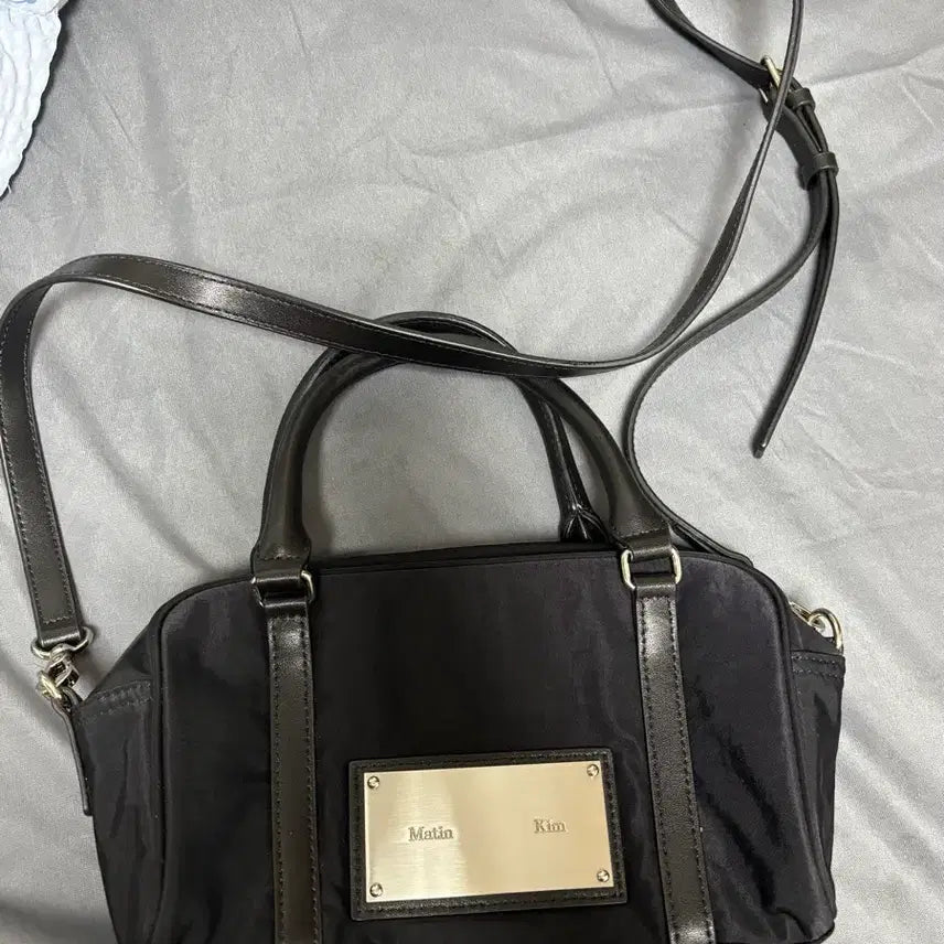 [BUNJANG] Matinkim Baby Sporty Tote Bag Black / 마뗑킴 베이비 스포티 토트백 블랙