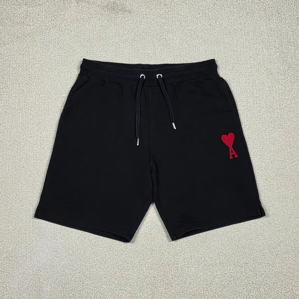[BUNJANG] AMI Paris Big Heart Embroidered Sweat Shorts XL / [아미] 빅 하트 자수 스웨트 쇼츠 | S00655