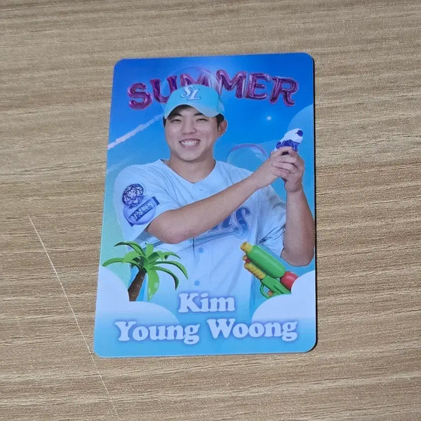 [BUNJANG] Samsung Lions Kim Young-woong Summer Photocard / 삼성 라이온즈 김영웅 썸머 포토카드 양도
