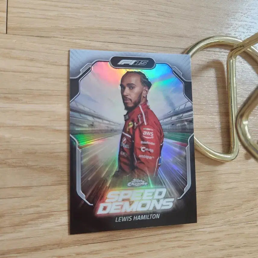 [BUNJANG] 2025 Topps Chrome F1 Lewis Hamilton Racing Card / 25탑스크롬 f1 루이스 해밀턴 인서트 레이싱 카레이서카드