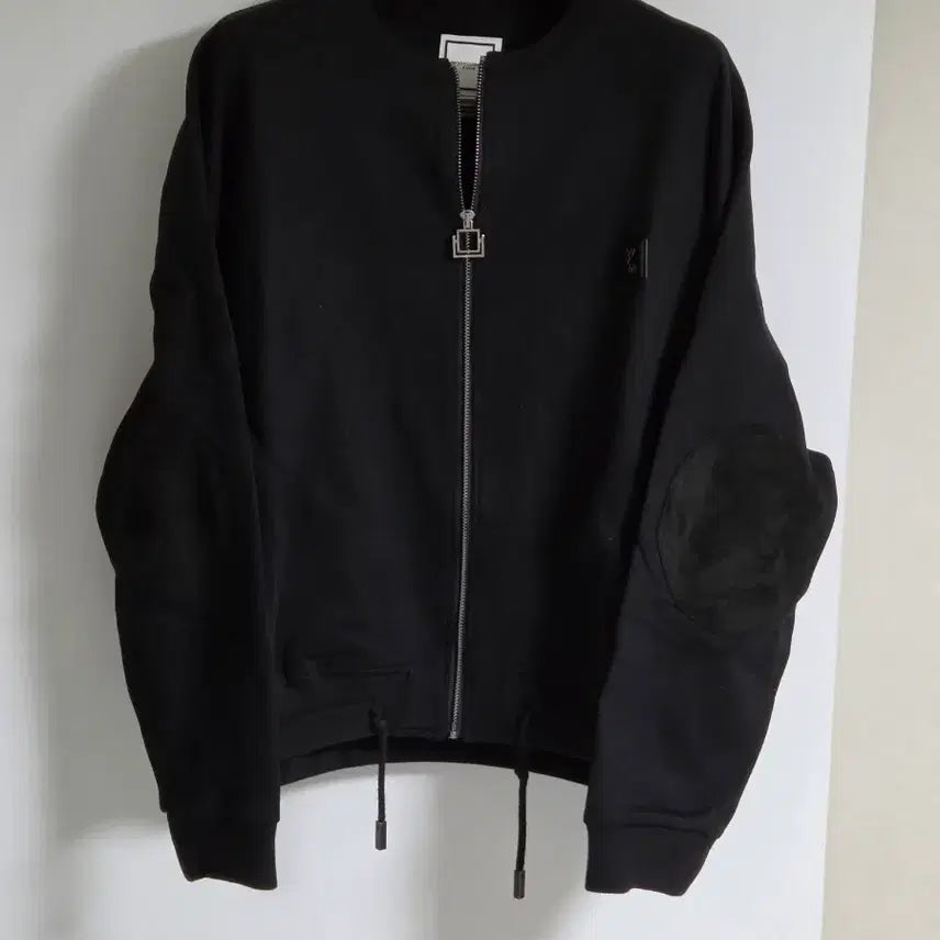 [BUNJANG] Wooyoungmi Zip-up Sweatshirt Black / <50> 우영미 집업 스웨트셔츠 블랙