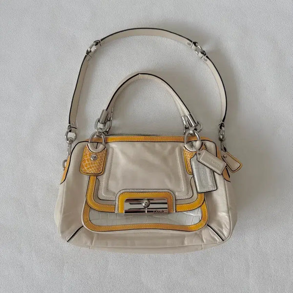 [BUNJANG] COACH Leather Tote Shoulder Bag / 코치(COACH) 토트 숄더백