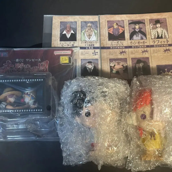 [BUNJANG] One Piece Red-Haired Pirates Ichiban Kuji Prize E & F SOFVICS Figures / 원피스 제일복권 빨간머리해적단 E상, F상 SOFVIC