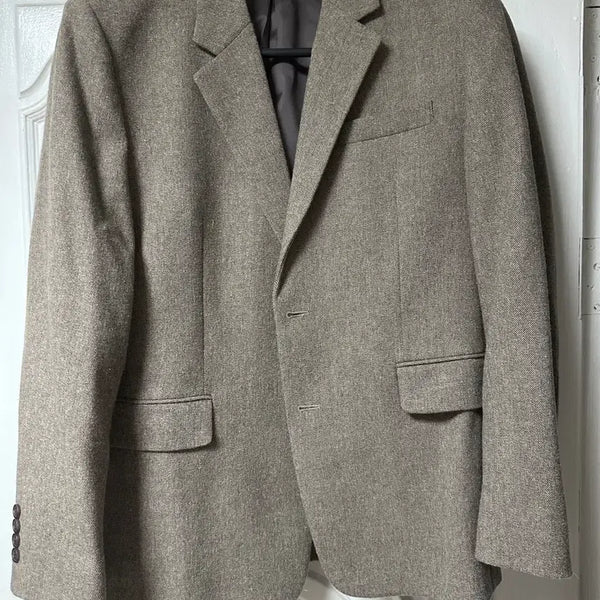 [BUNJANG] Giordano Herringbone Blazer / 지오다노 헤링본 블레이저