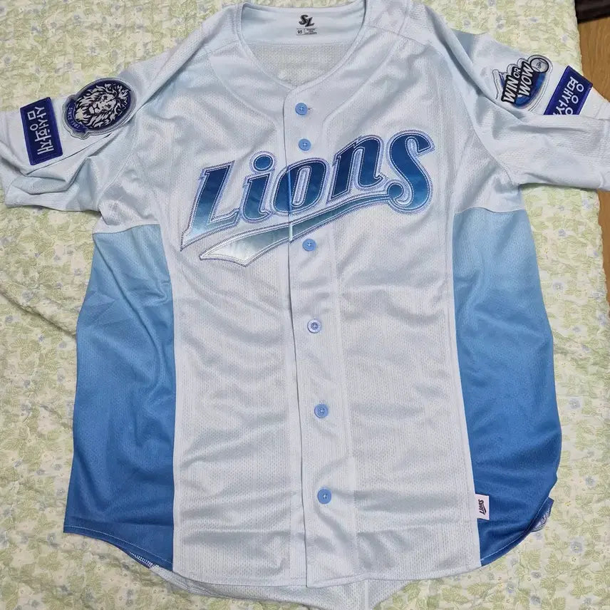 [BUNJANG] Samsung Lions Kim Young-woong Summer Baseball Jersey / 삼성라이온즈 썸머 김영웅 유니폼 판매