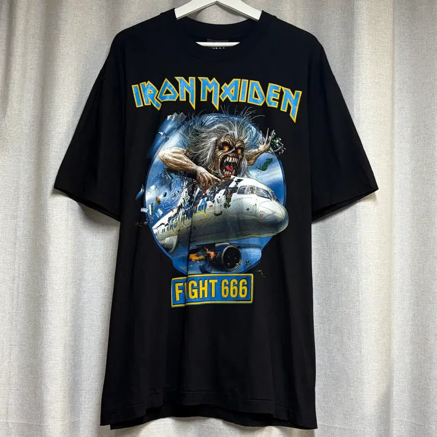 [BUNJANG] The MAXX ROCK Iron Maiden Band T-Shirt XL / The MAXX ROCK 아이언 메이든 락밴드 티셔츠 XL