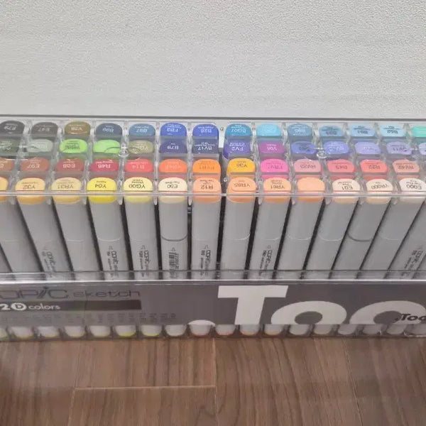 [BUNJANG] Copic Sketch Markers 72-Color D Set / 코픽 스케치 마카 720색 D세트