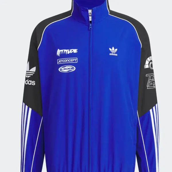 [BUNJANG] Adidas Royal Blue Flame Track Jacket / 새상품 코르티스 느좋 바막 아디다스 로얄블루 불꽃 M 단한벌