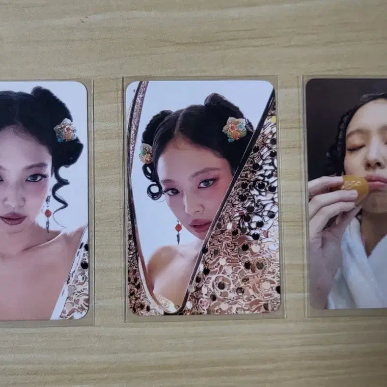 [BUNJANG] BLACKPINK Jennie Ruby Photocard Bundle Set / 블랙핑크 제니 루비 포토카드 3종 일괄 양도