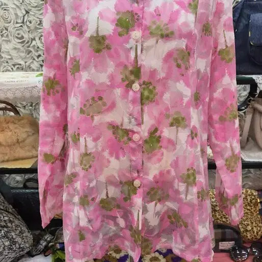 [BUNJANG] WOORI Rayon Blend Blouse / WOORI 블라우스 66 77