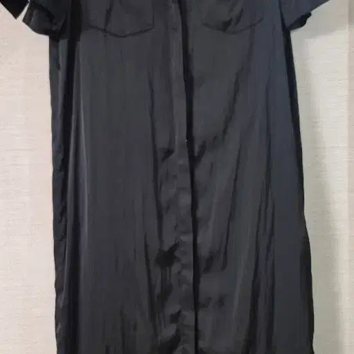 [BUNJANG] Vanessa Bruno Athé Classic Black Shirt Dress Size 38 / [바네사브루노 아떼 클래식 블랙 셔츠 원피스 (38)