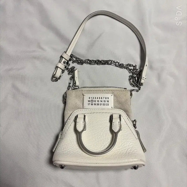 [BUNJANG] Maison Margiela 5AC Micro Bag White / 메종 마르지엘라 5AC 마이크로 백 화이트