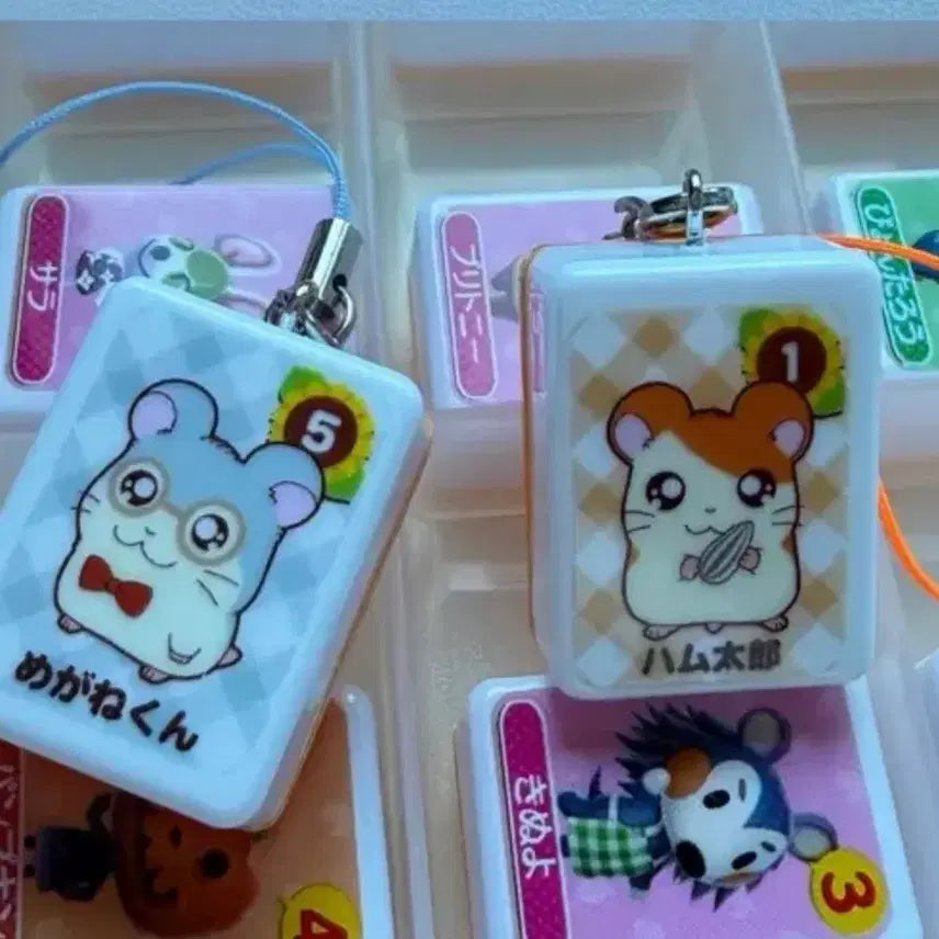 [BUNJANG] Hamtaro Classic Mahjong Charm / 햄토리 고전 마작  키링
