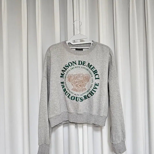 [BUNJANG] Fabulous Archive Maison de Merci Sweatshirt / 패블러스아카이브) 메종 드 메르시 맨투맨티