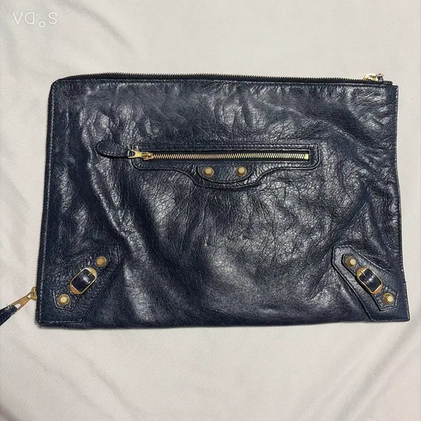 [BUNJANG] Balenciaga Navy Clutch / 발렌시아가 클러치 네이비
