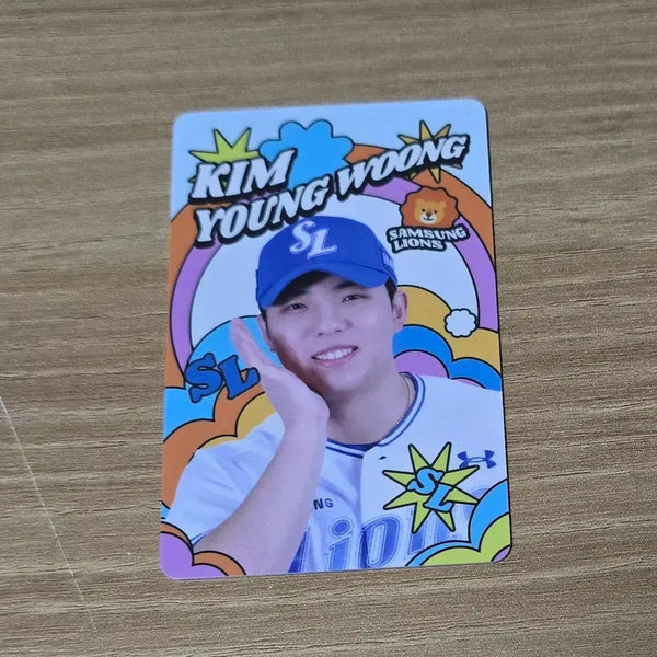 [BUNJANG] Samsung Lions Kim Young-woong Baseball Card / 삼성 라이온즈 김영웅 포토카드 양도