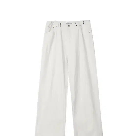 [BUNJANG] Urban Dress Buckle Wide Pants Cream Size 1 / 어반드레스 버클 와이드 팬츠 크림색상