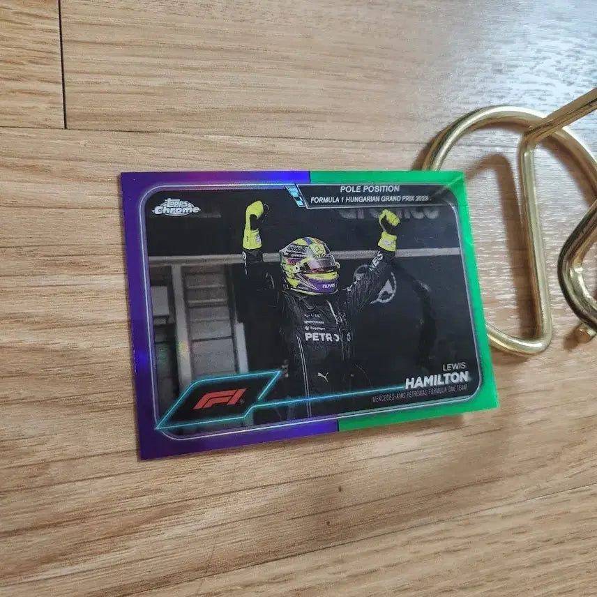 [BUNJANG] 2024 Topps Chrome F1 Lewis Hamilton Racing Card / 24탑스크롬 f1 루이스 해밀턴 카레이서 레이싱카드
