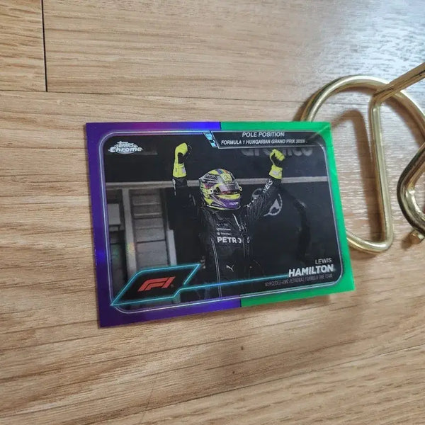 [BUNJANG] 2024 Topps Chrome F1 Lewis Hamilton Racing Card / 24탑스크롬 f1 루이스 해밀턴 카레이서 레이싱카드