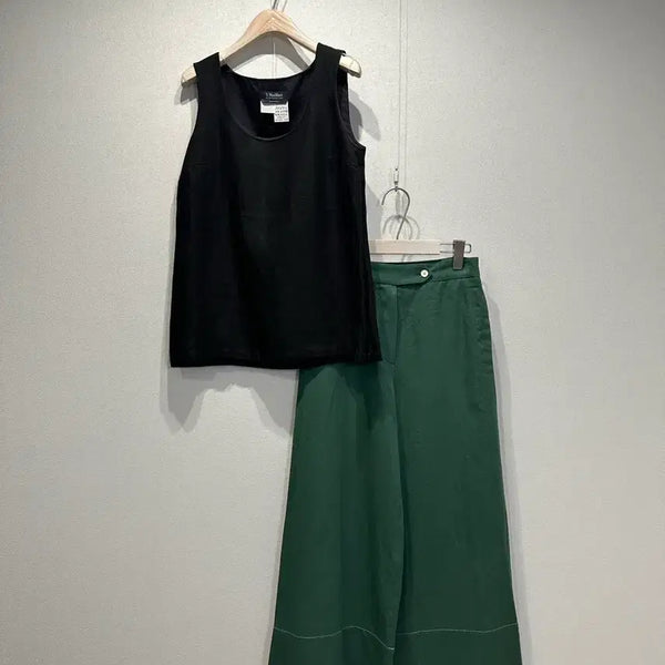 [BUNJANG] Max Mara Linen Sleeveless Top / 막스마라 린넨 슬리브리스 탑