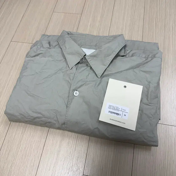 [BUNJANG] Studio Nicholson Light Cotton Poplin Oversized Shirt M / 스튜디오 니콜슨 라이트 코튼 포플린 오버사이즈 셔츠 M