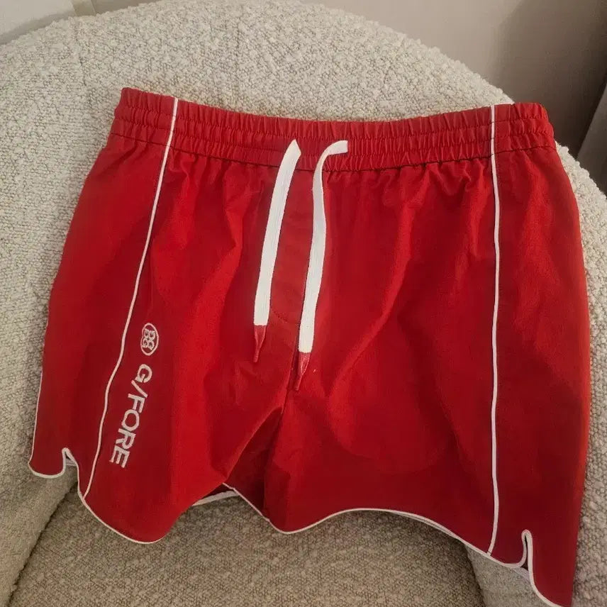 [BUNJANG] G/FORE Genuine Women's Golf Shorts Red White / 지포어정품 반반지67