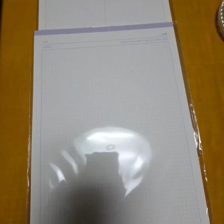 [BUNJANG] 2 Types Grid Notebook Memo Pad Set / 모눈노트 메모지 문구 2종 세트