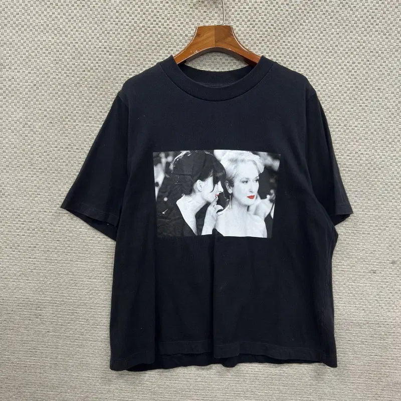 [BUNJANG] Uniqlo The Devil Wears Prada Short Sleeve T-Shirt XL / 유니클로 악마는 프라다를 입는다 반팔티 XL D04505