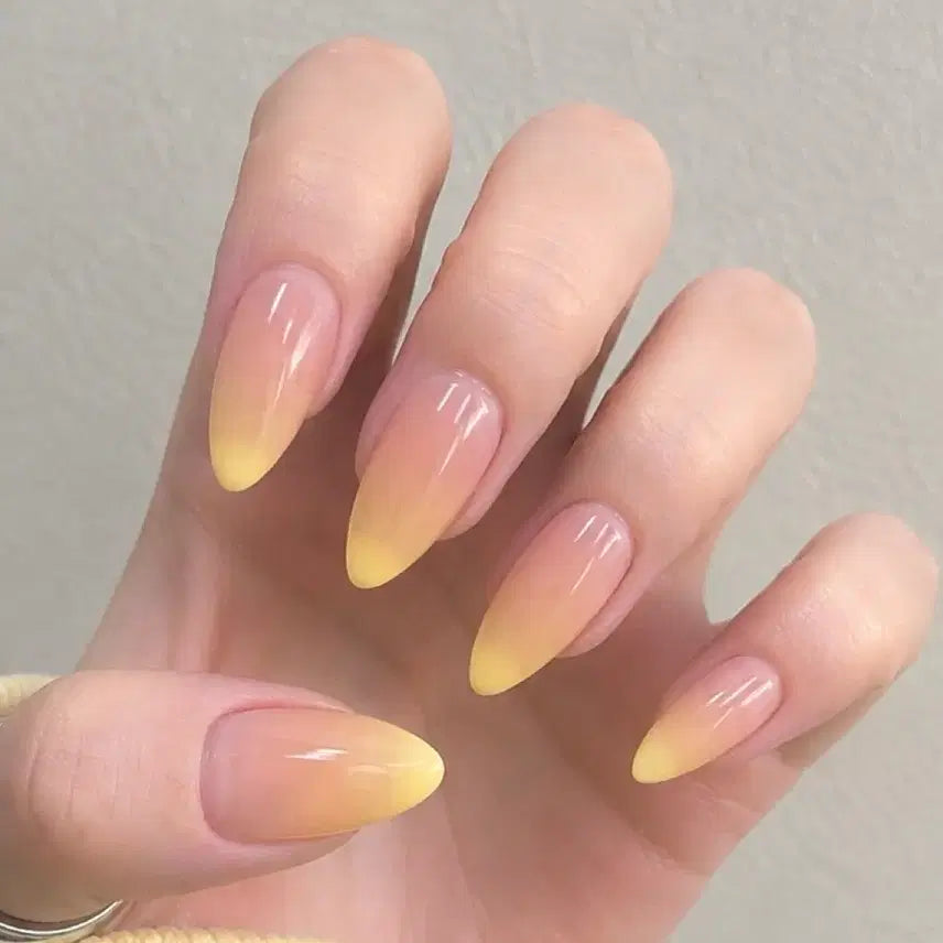 [BUNJANG] Lemoncore Handmade Nail Tips / 레몬코어)) 레몬그라 수제네일팁