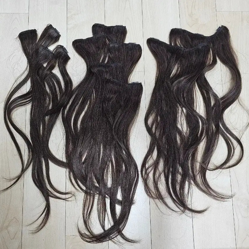 [BUNJANG] A.By.Bom Human Hair Hairpiece for Wedding Photoshoot / 에이바이봄 인모 헤어피스 웨딩 촬영