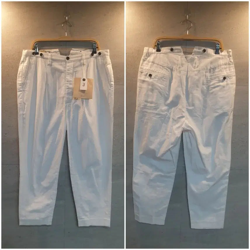 [BUNJANG] Jieor White Luxury Pants / Jieor 화이트. 럭셔리 팬츠.