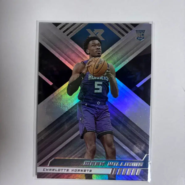 [BUNJANG] Charlotte Hornets Mark Williams 2021-22 Panini Chronicles Prism Rookie Basketball Card / 샬럿 호네츠 마크 윌리엄스 루키 농구 카드