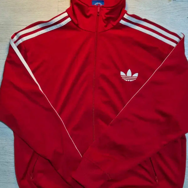 [BUNJANG] Adidas Firebird Red Track Jacket 95 / 아디다스 구파이어버드 레드 빨강 95