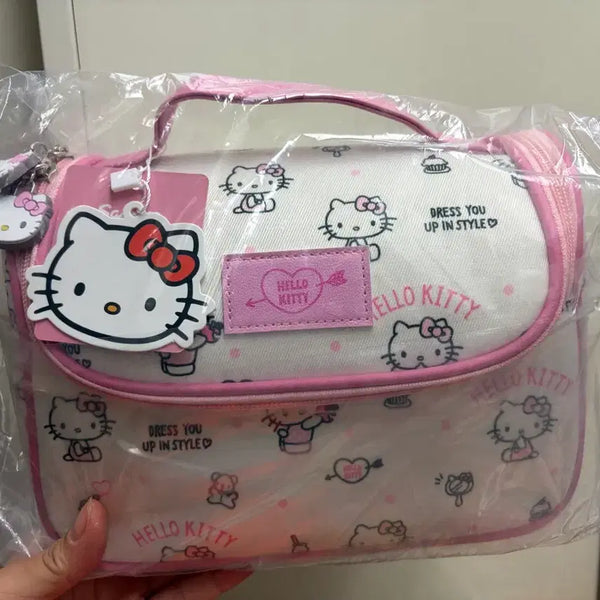 [BUNJANG] Sanrio Hello Kitty Pouch Bag / 귀여운 산리오 헬로키티 파우치 가방 새상품